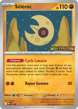 Carte Pokemon Séléroc #004